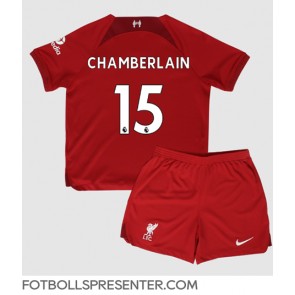 Liverpool Chamberlain #15 Hemmatröja Barn 2022-23 Kortärmad (+ korta byxor)
